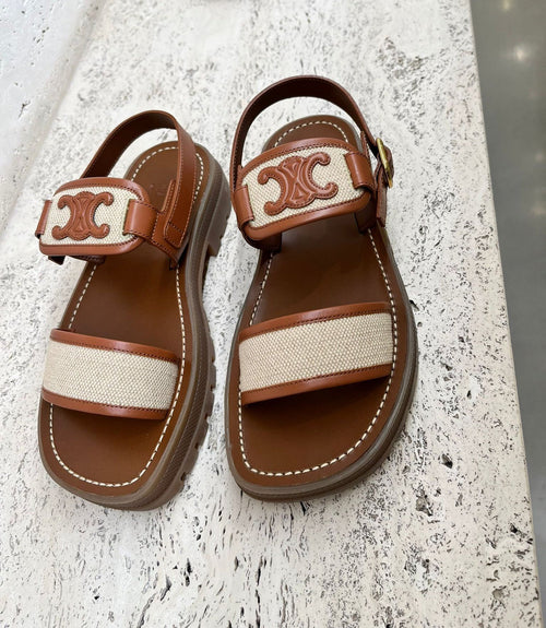 CELINE Clea Triomphe Sandal | 賽琳 涼鞋 (啡色)