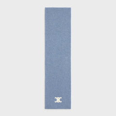 CELINE Triomphe Scarf | 賽琳 頸巾 (Blue)